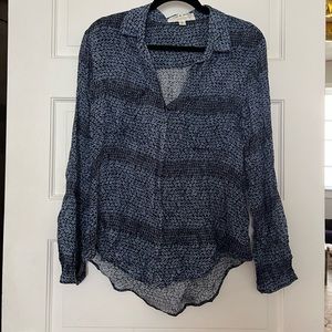 Cloth and Stone Anthropologie Button Down Blouse